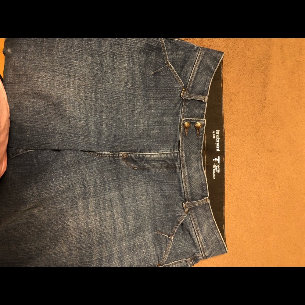 Lane Bryant flared jeans